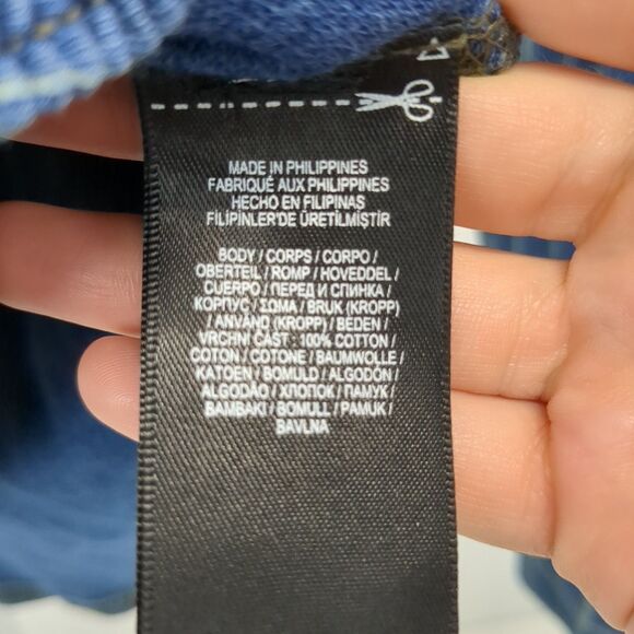 RRL Double RL Ralph Lauren Pullover Work Shirt Indigo/Cream Check Men's Small - Picture 7 of 7